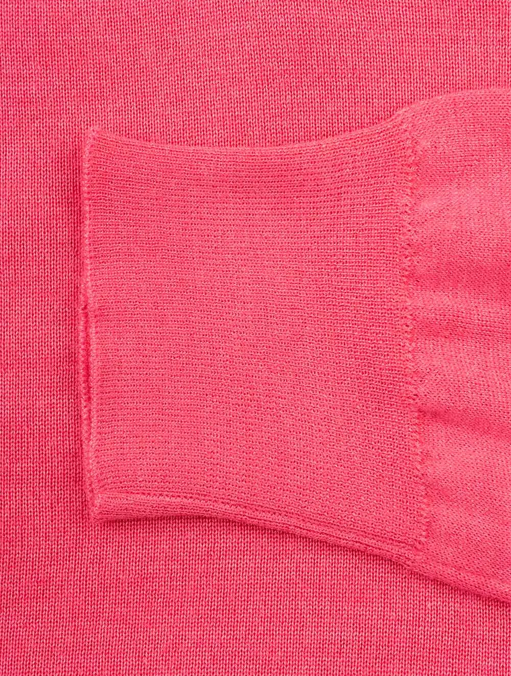 Kaschmir & Seide Rundhalsausschnitt Rosa
