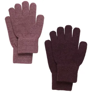 CeLaVi Handschuhe Magic Glitter 2er-Pack Rosé Braun Celavi