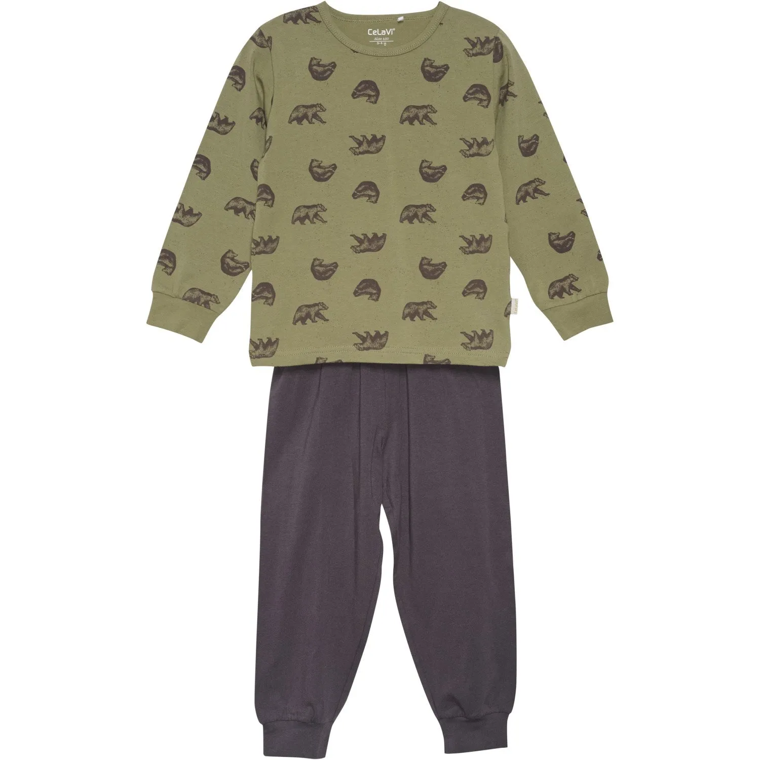 CeLaVi Gothic Olive Schlafanzug Celavi
