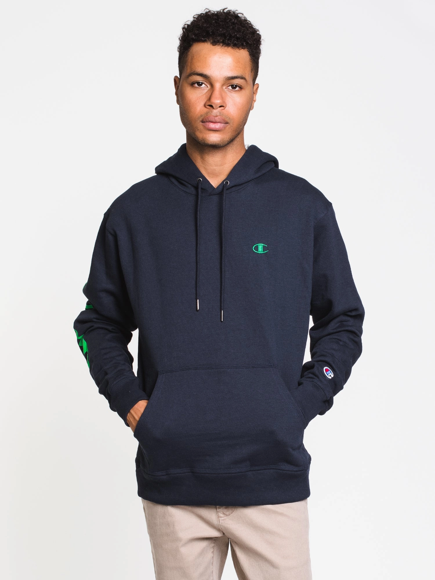 CHAMPION COLOUR POP PULLOVER HOODIE  - CLEARANCE