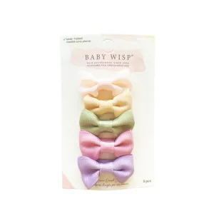 Charlotte Schleifen-Snap-Clips-Set mit 5 Stück - Swifty von Baby Wisp