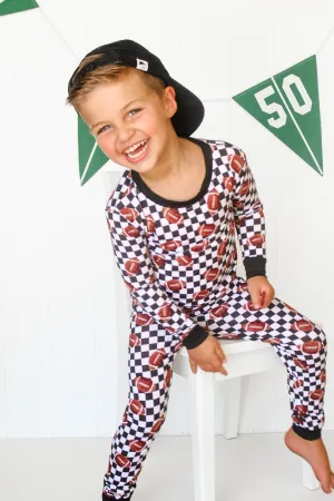 Karierter Fußball-Traum-Set Babykids_Dream-Big-Little-Co