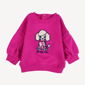 Schickes Pudel-Langarm-Sweatshirt