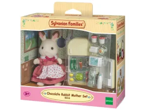 Schokoladen-Hasen-Mutter-Set