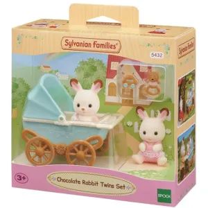 Schokoladen-Hasen-Zwillingsset Sylvanian Families