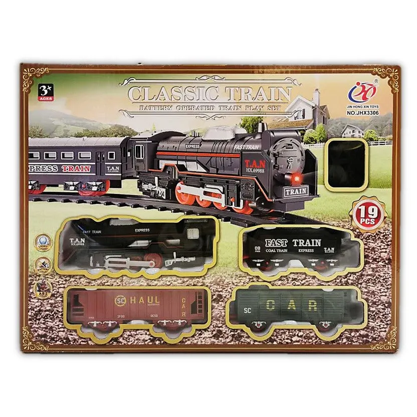 Klassisches batteriebetriebenes Zugset