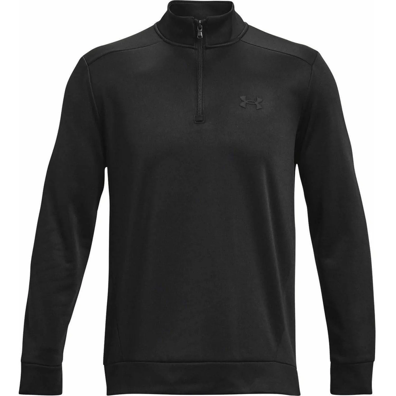 Unterwäsche Under Armour Herren Under Armour Fleece Halbzip Langarm Herren Trainingsoberteil - Schwarz
