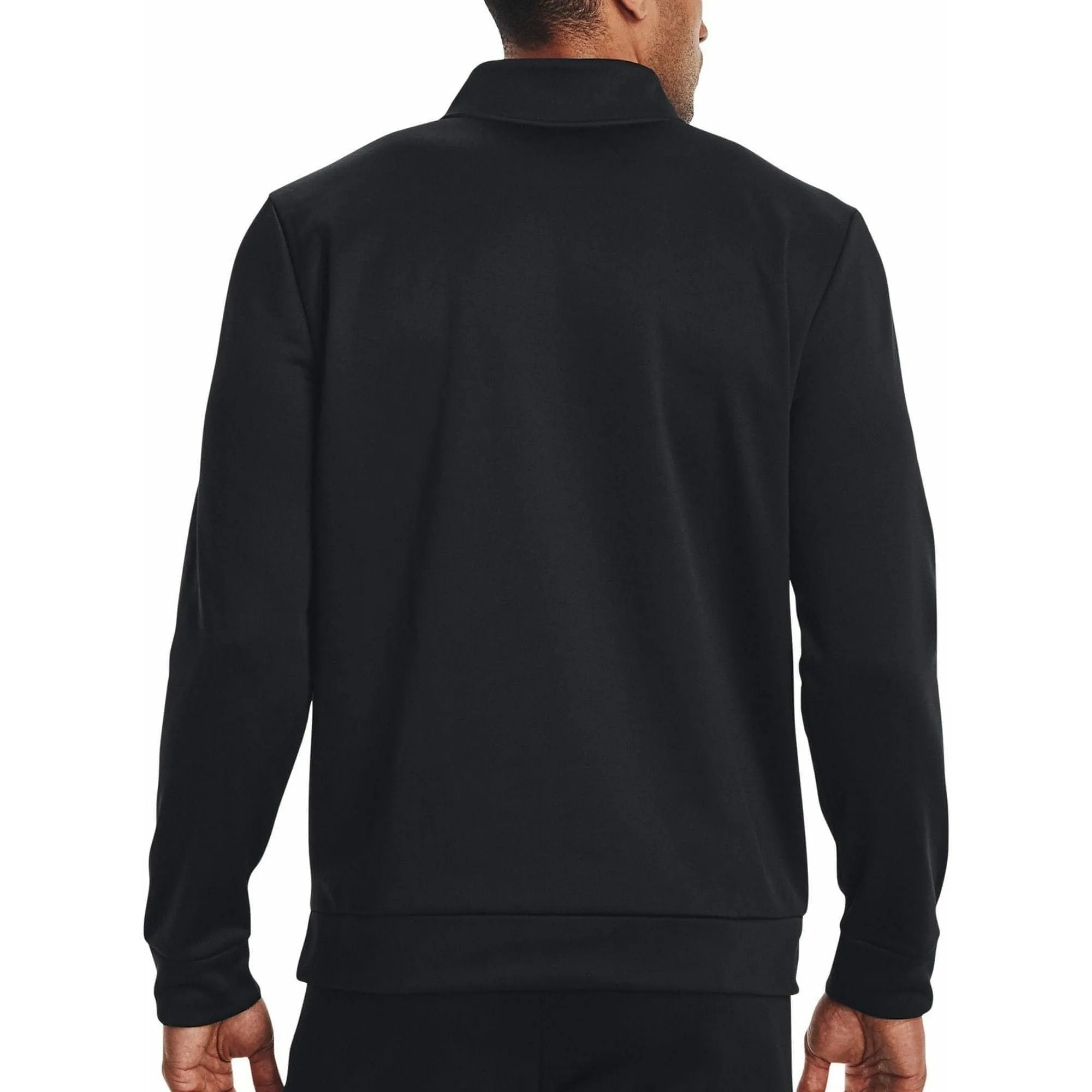 Unterwäsche Under Armour Herren Under Armour Fleece Halbzip Langarm Herren Trainingsoberteil - Schwarz
