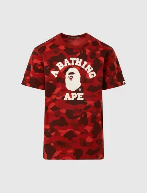 COLLEGE CAMO T-SHIRT