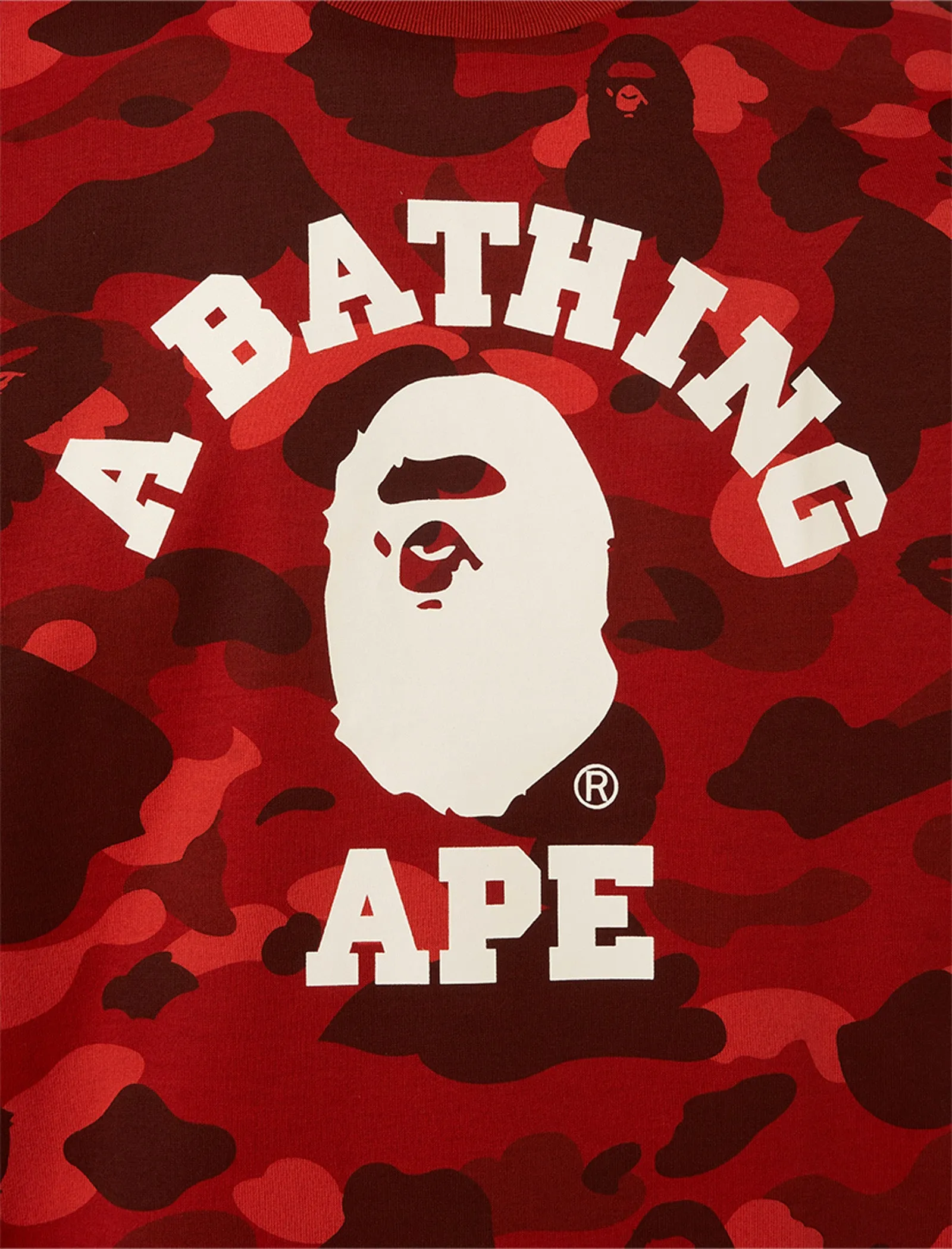 COLLEGE CAMO T-SHIRT
