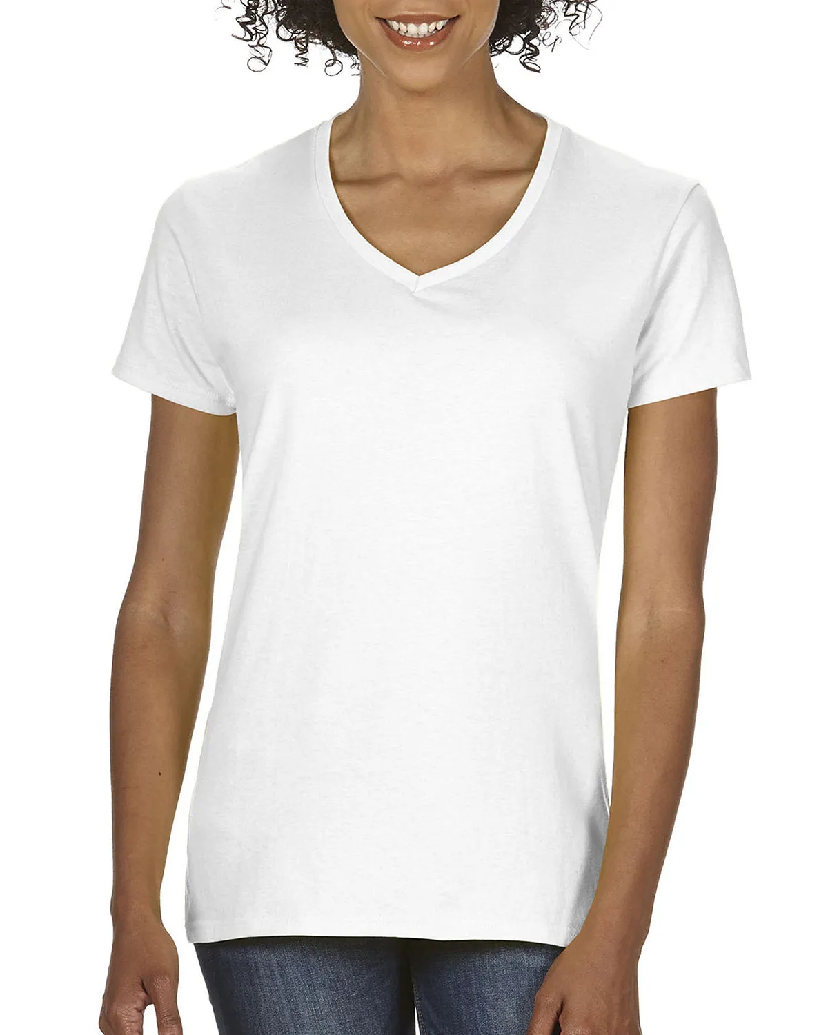 Comfort Colors C3199 Damen V-Ausschnitt T-Shirt in mittlerer Stärke
