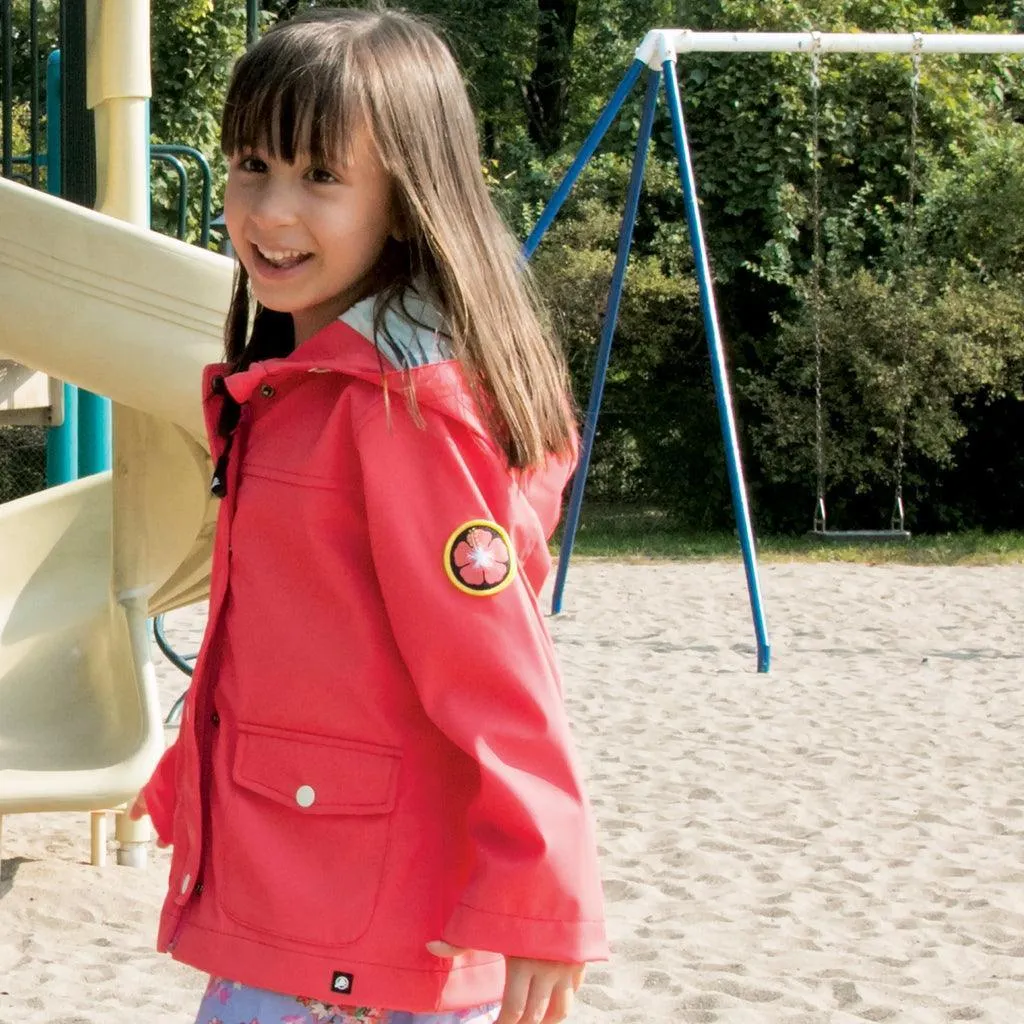 Conifere Blüten-Mädchen Regenmantel Babykids Conifere