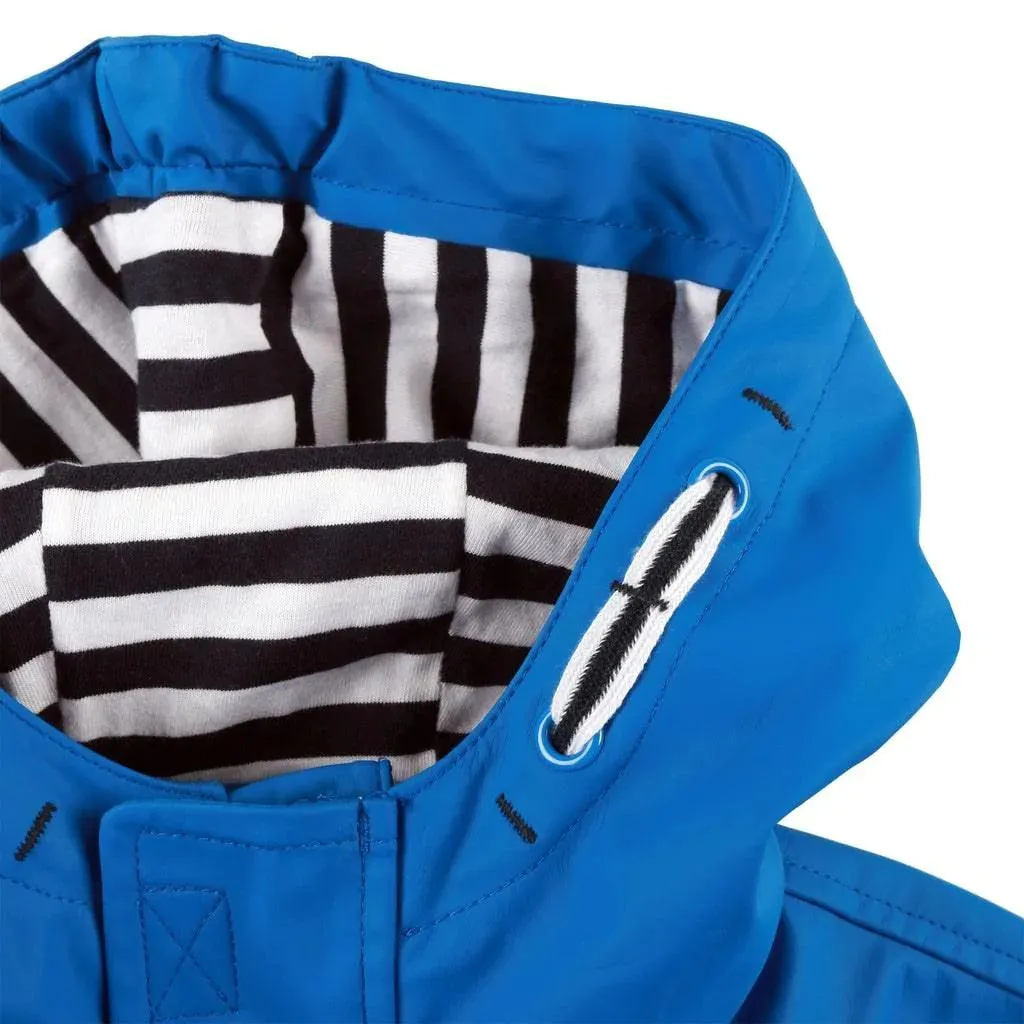 Conifere Blue Boys' Gestreifter Regenmantel Babykids Conifere