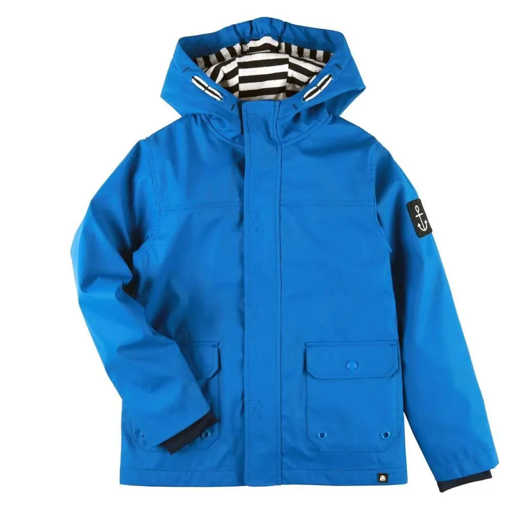 Conifere Blue Boys' Gestreifter Regenmantel Babykids Conifere