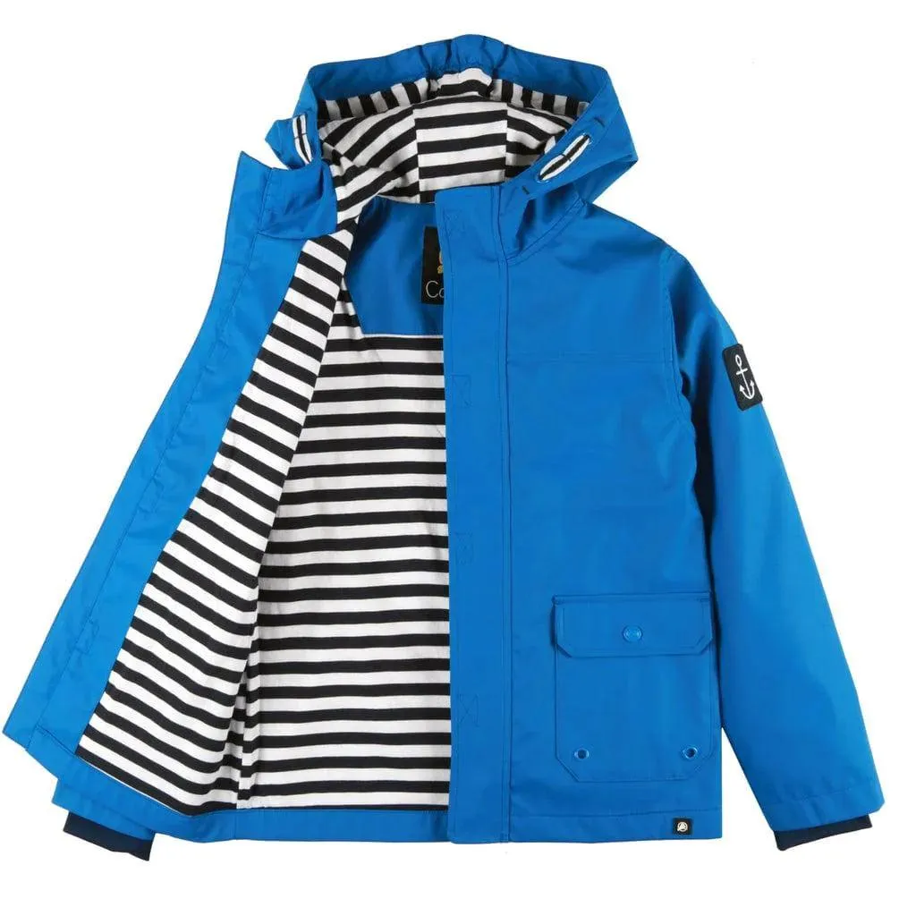Conifere Blue Boys' Gestreifter Regenmantel Babykids Conifere