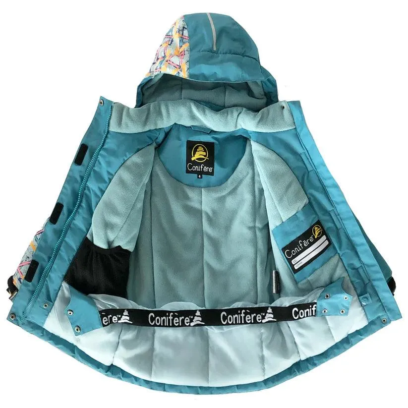 Conifere Girls Chelia-J Schneeanzug - (Größen 4, 6x, 7) Babykids Conifere