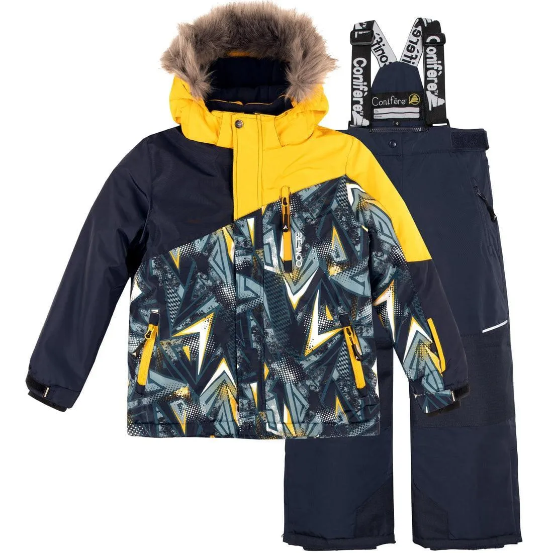 Conifere TRIGLAV - Schneeanzug für Kleinkinder Jungen - (Größen 2, 3, 5 & 6) Babykids Conifere
