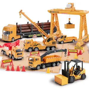 Bau-Lasttransportfahrzeuge Kranwagen Spielzeug-Sets