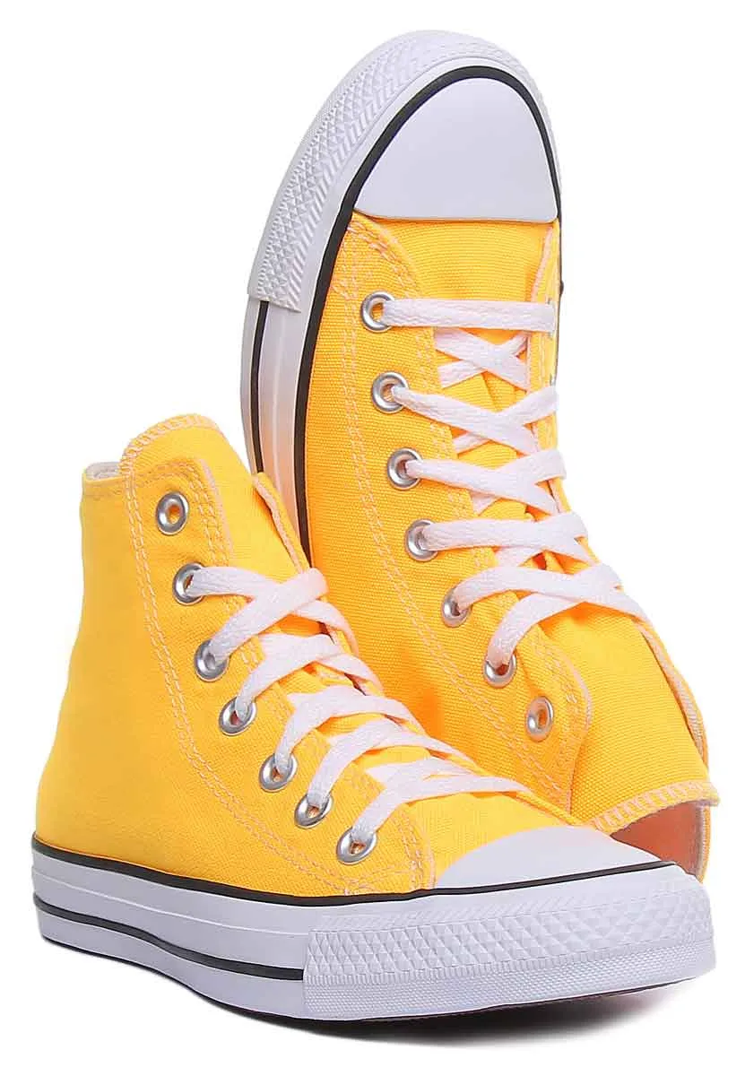 Converse 167236C CT All Star Hi Trainer in Orange für Damen Schuhe Converse