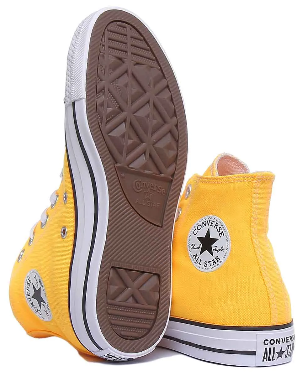 Converse 167236C CT All Star Hi Trainer in Orange für Damen Schuhe Converse