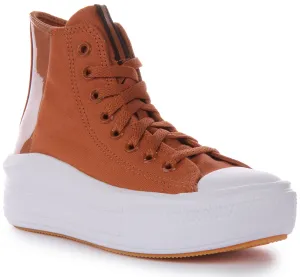 Converse A04673C All Star Move In Braun Damenschuhe Converse