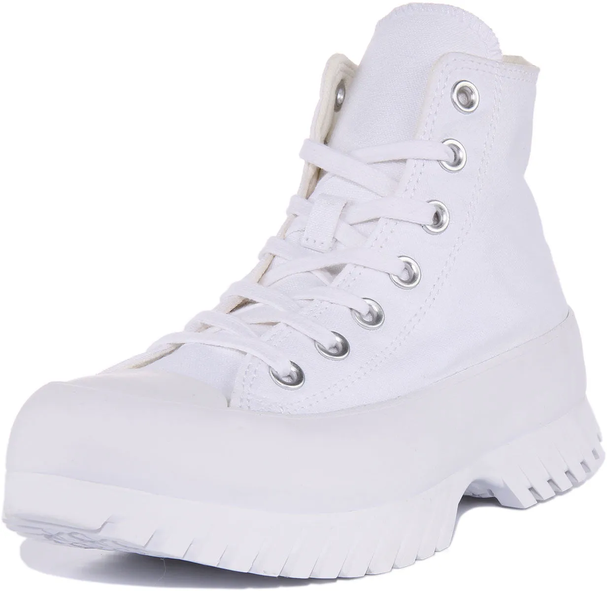 Converse All Star Lugged 2.0 A00871C in Weiß für Damen Schuhe Converse