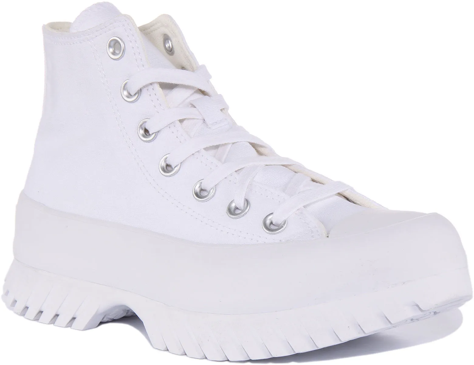 Converse All Star Lugged 2.0 A00871C in Weiß für Damen Schuhe Converse