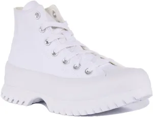 Converse All Star Lugged 2.0 A00871C in Weiß für Damen Schuhe Converse
