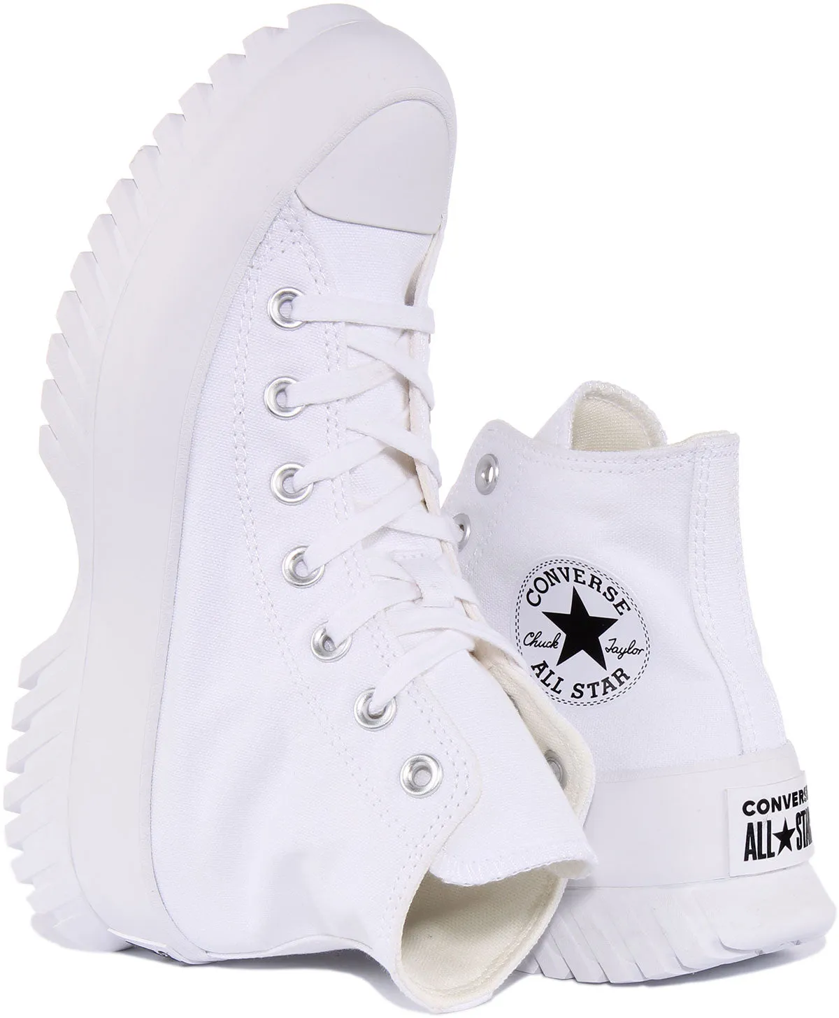 Converse All Star Lugged 2.0 A00871C in Weiß für Damen Schuhe Converse