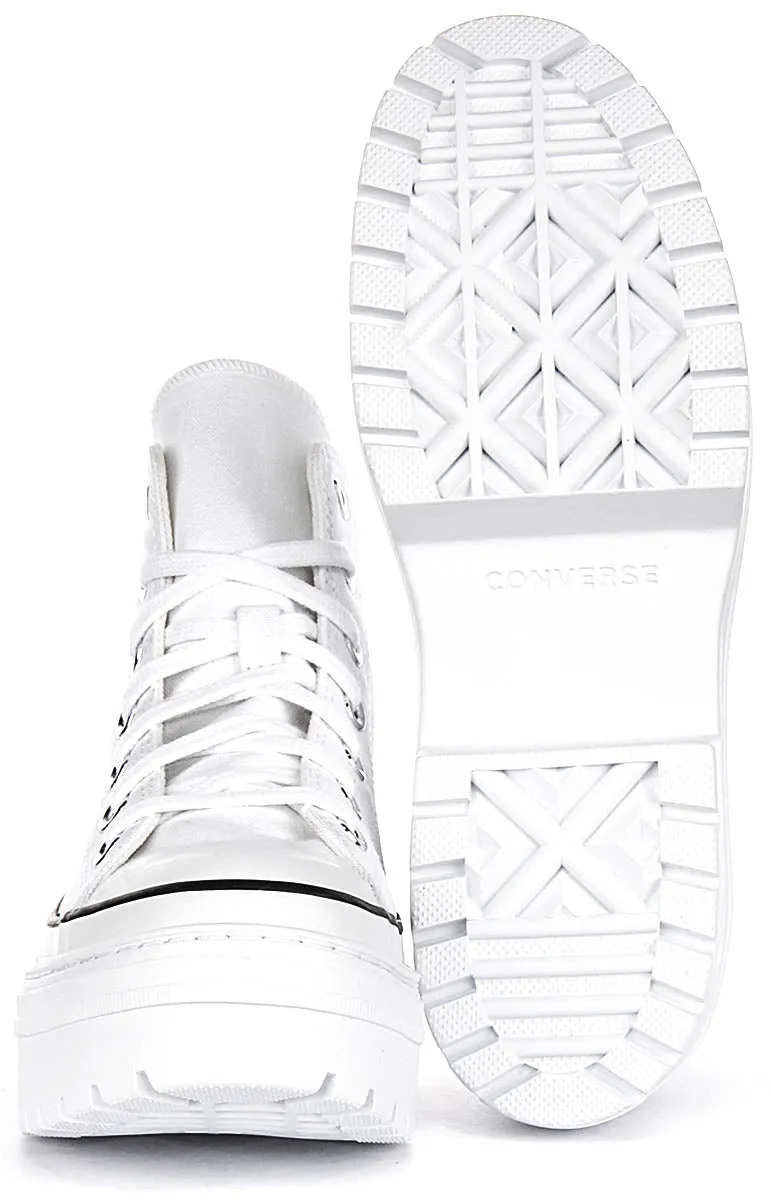 Converse All Star Lugged Absatz Plateau A10364C in Weiß Schuhe Converse