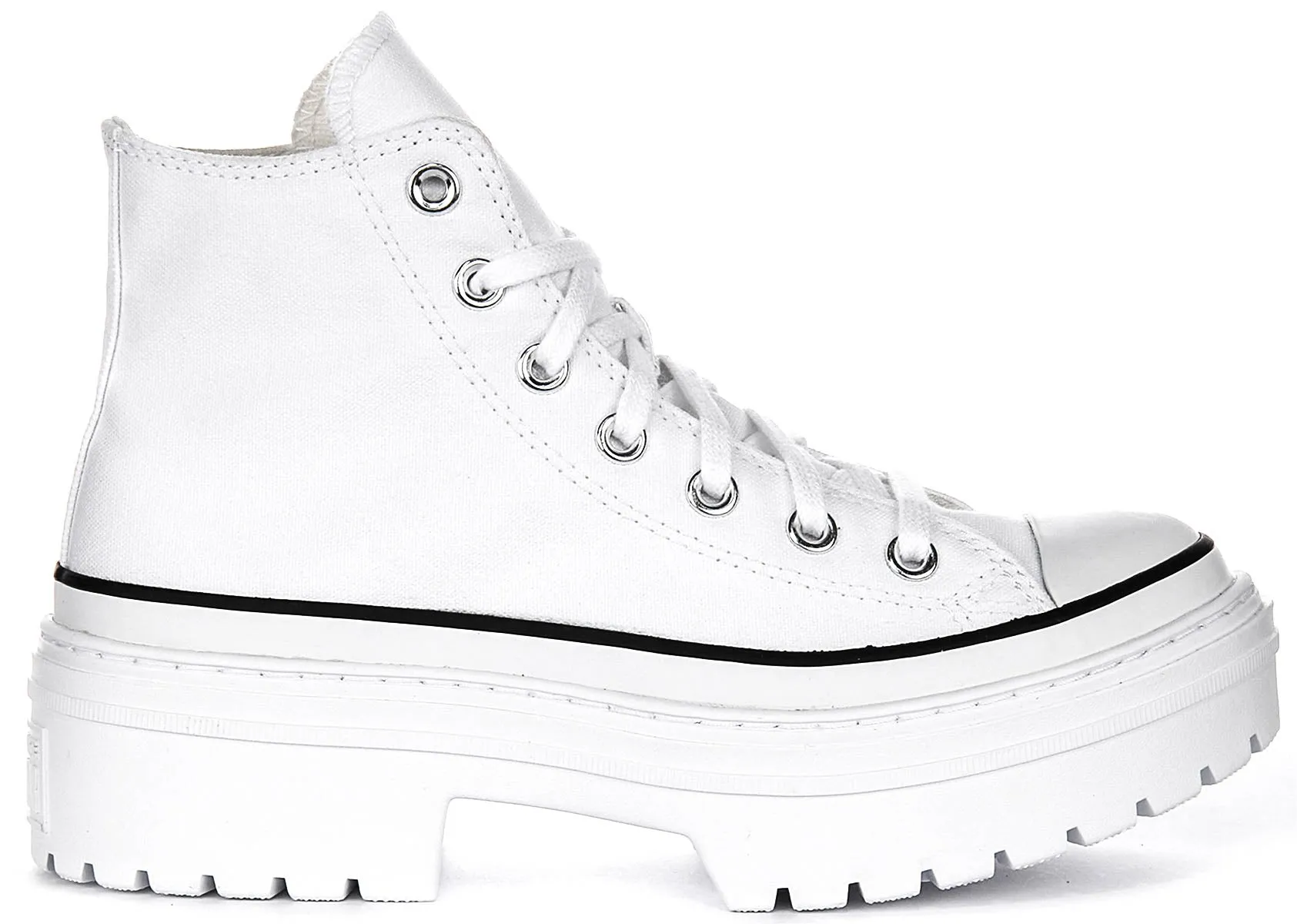 Converse All Star Lugged Absatz Plateau A10364C in Weiß Schuhe Converse