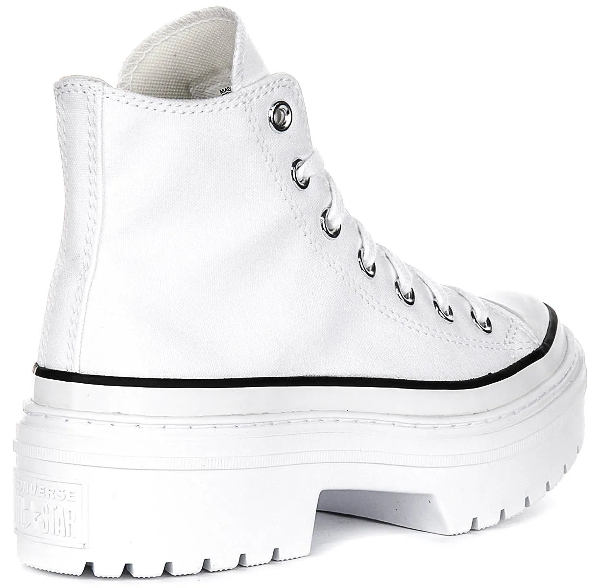Converse All Star Lugged Absatz Plateau A10364C in Weiß Schuhe Converse