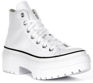 Converse All Star Lugged Absatz Plateau A10364C in Weiß Schuhe Converse