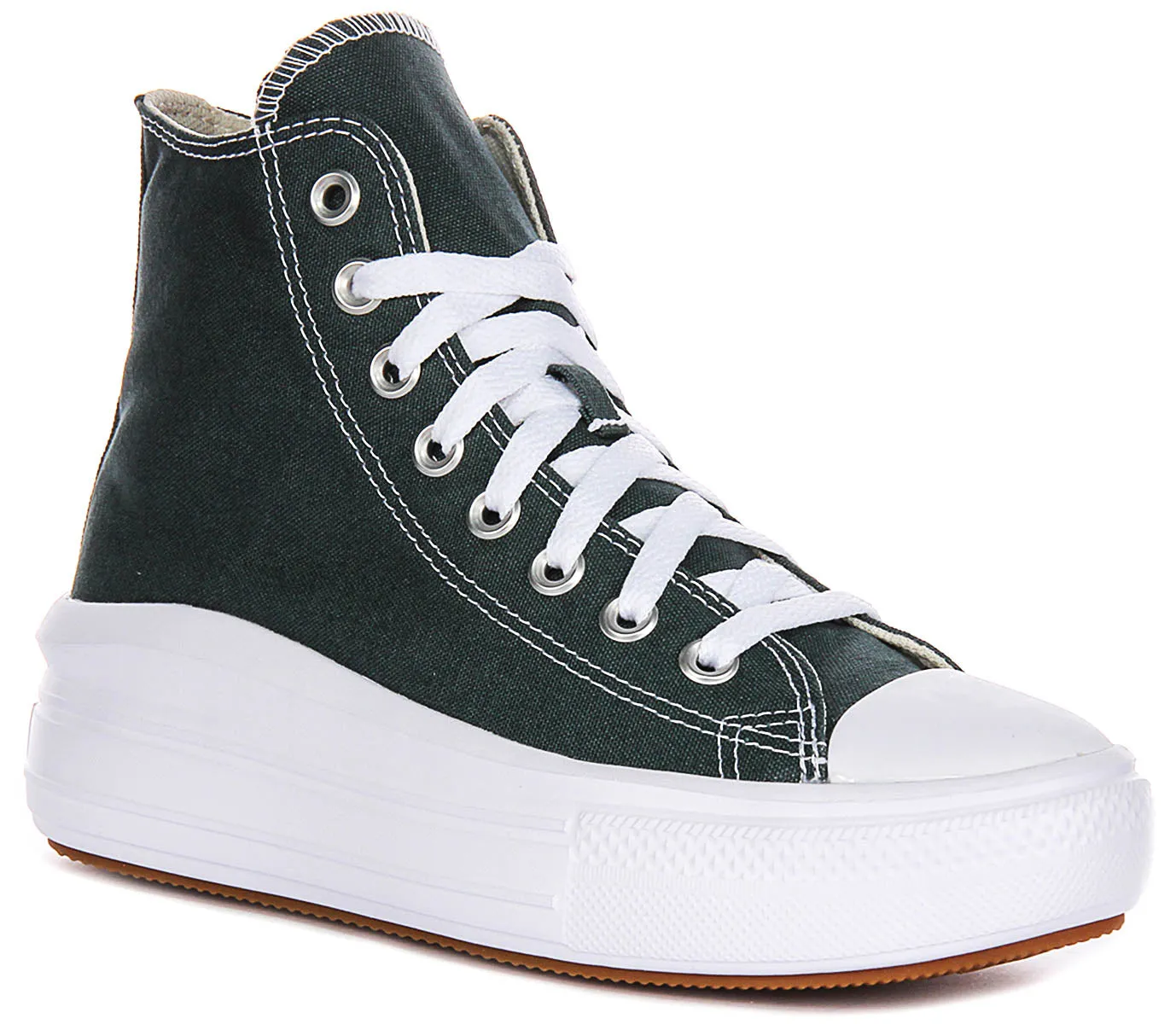 Converse All Star Move A10664C In Dunkelgrün Für Damen Schuhe Converse