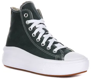 Converse All Star Move A10664C In Dunkelgrün Für Damen Schuhe Converse