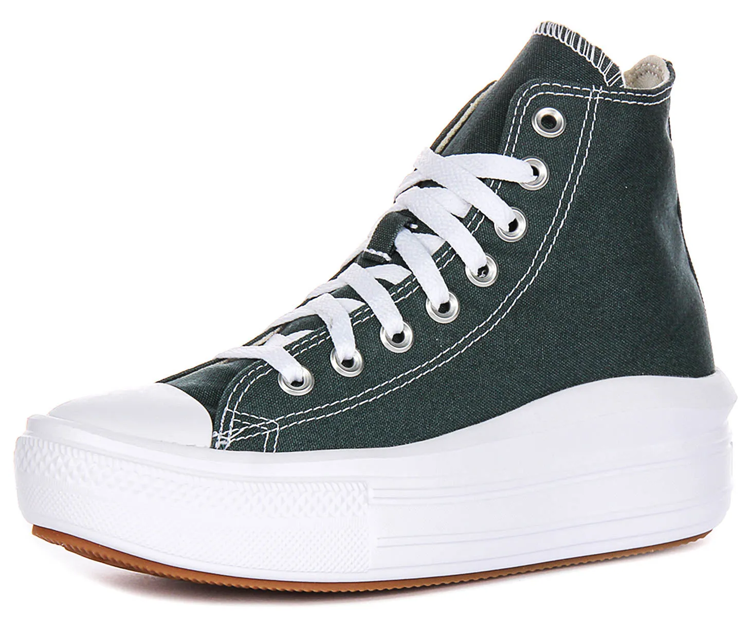 Converse All Star Move A10664C In Dunkelgrün Für Damen Schuhe Converse