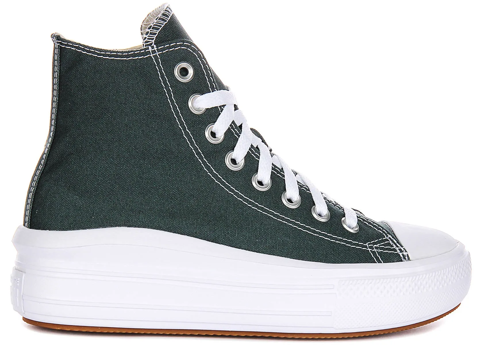 Converse All Star Move A10664C In Dunkelgrün Für Damen Schuhe Converse
