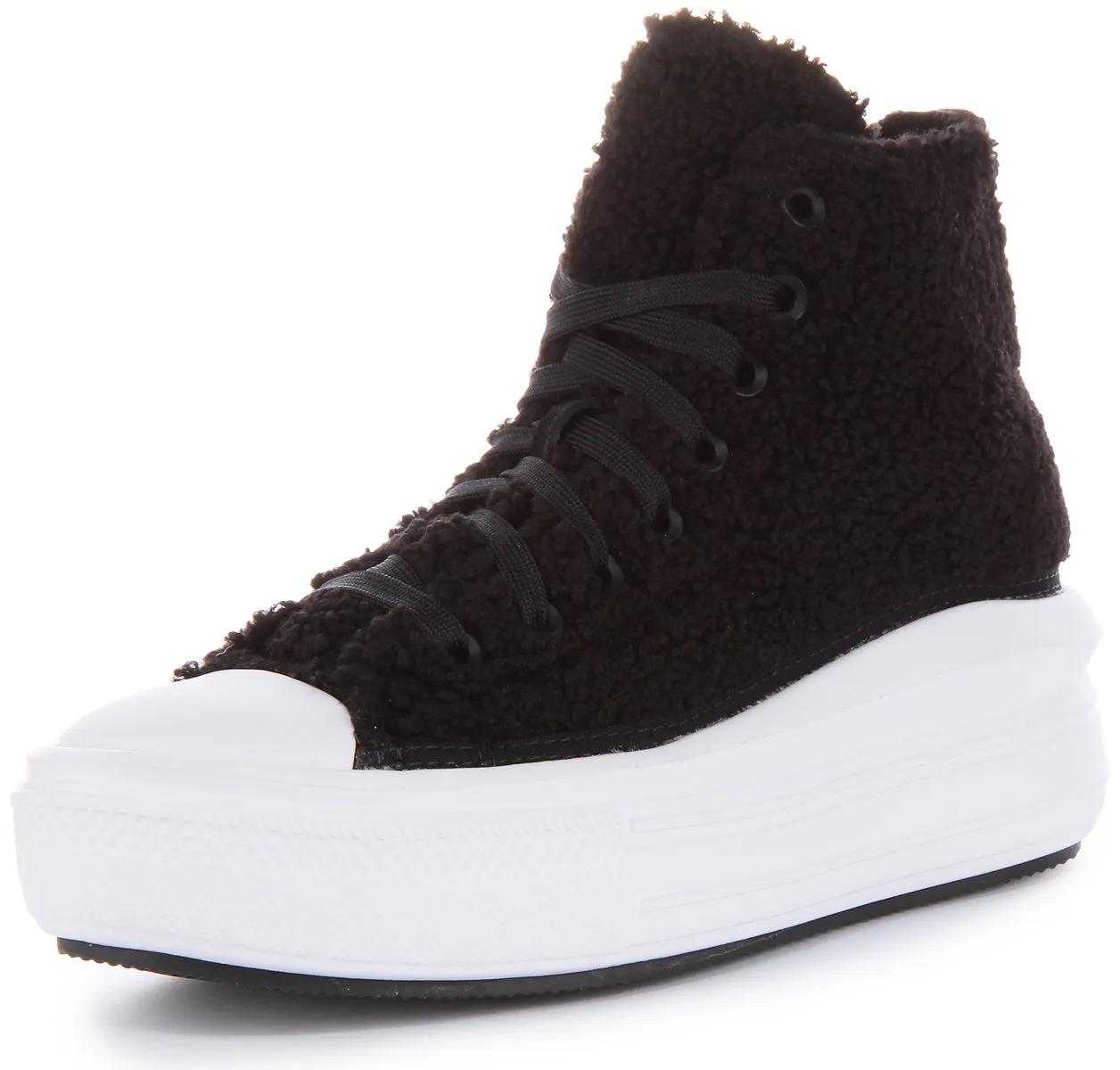 Converse All Star Move Sherpa A05518C in Schwarz für Damen Schuhe Converse