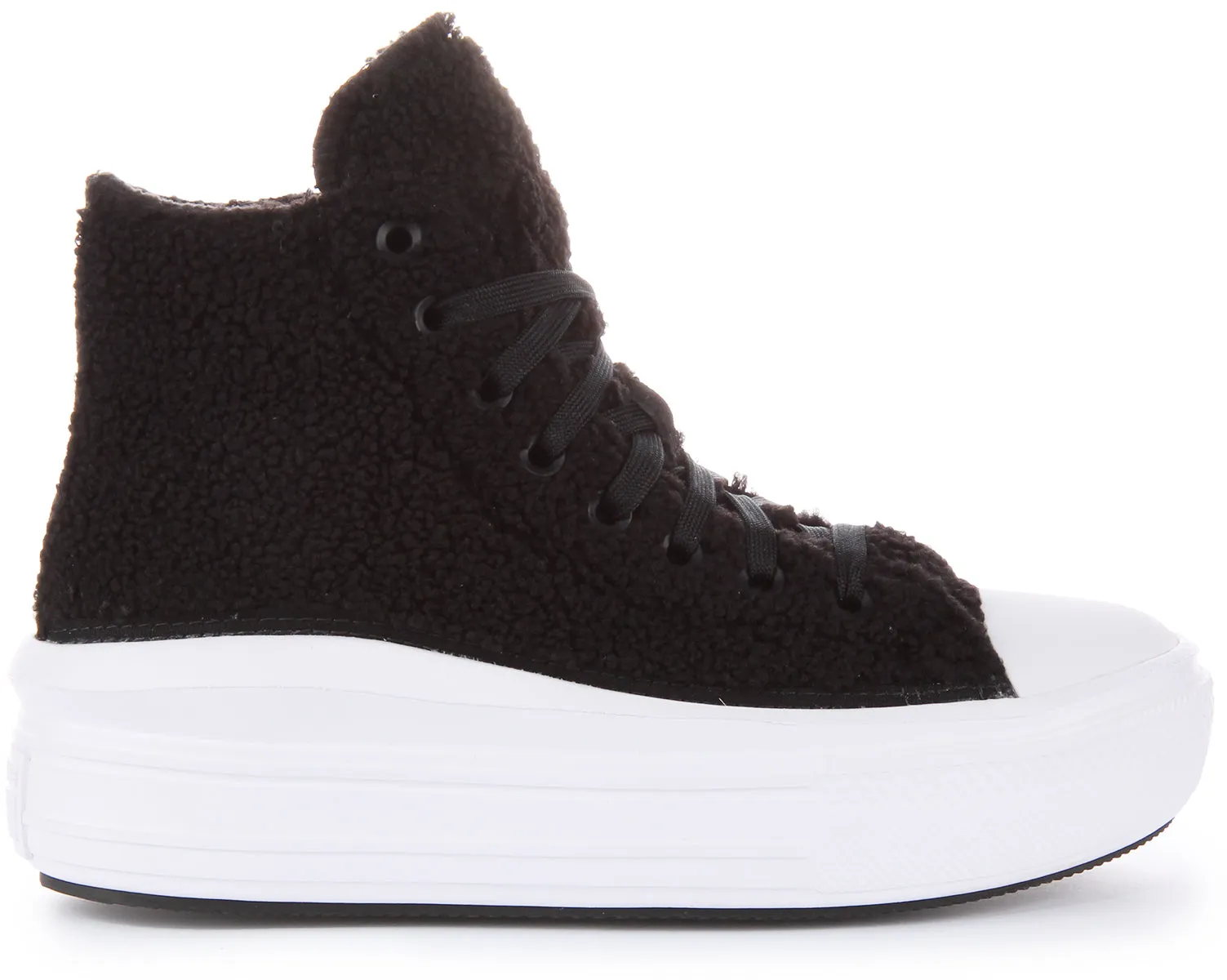 Converse All Star Move Sherpa A05518C in Schwarz für Damen Schuhe Converse