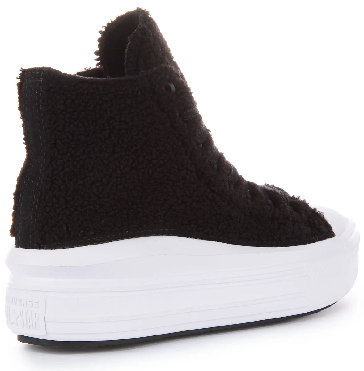 Converse All Star Move Sherpa A05518C in Schwarz für Damen Schuhe Converse