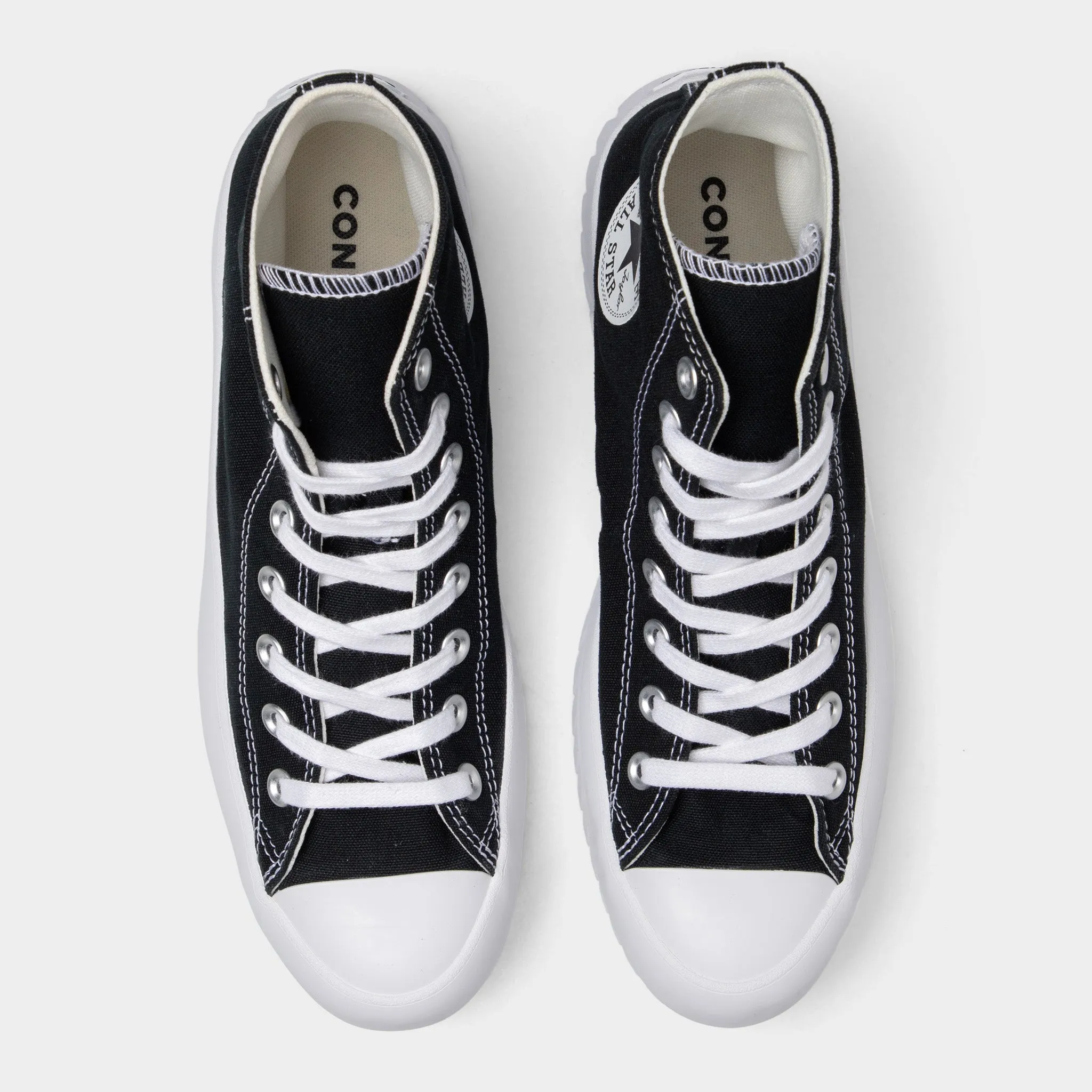 Converse Chuck Taylor All Star Lugged 2.0 Schwarz / Egret - Weiße Converse Schuhe