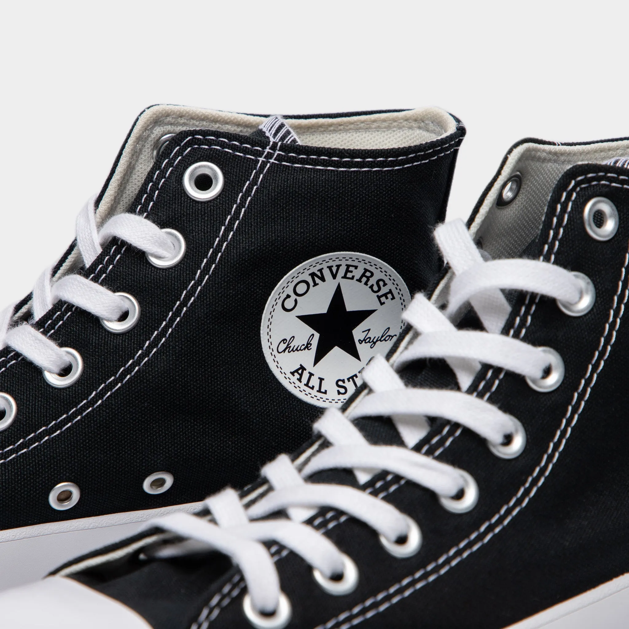 Converse Chuck Taylor All Star Lugged 2.0 Schwarz / Egret - Weiße Converse Schuhe