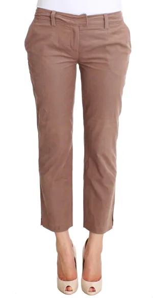 Costume National Cropped Cordhosen Damenhose