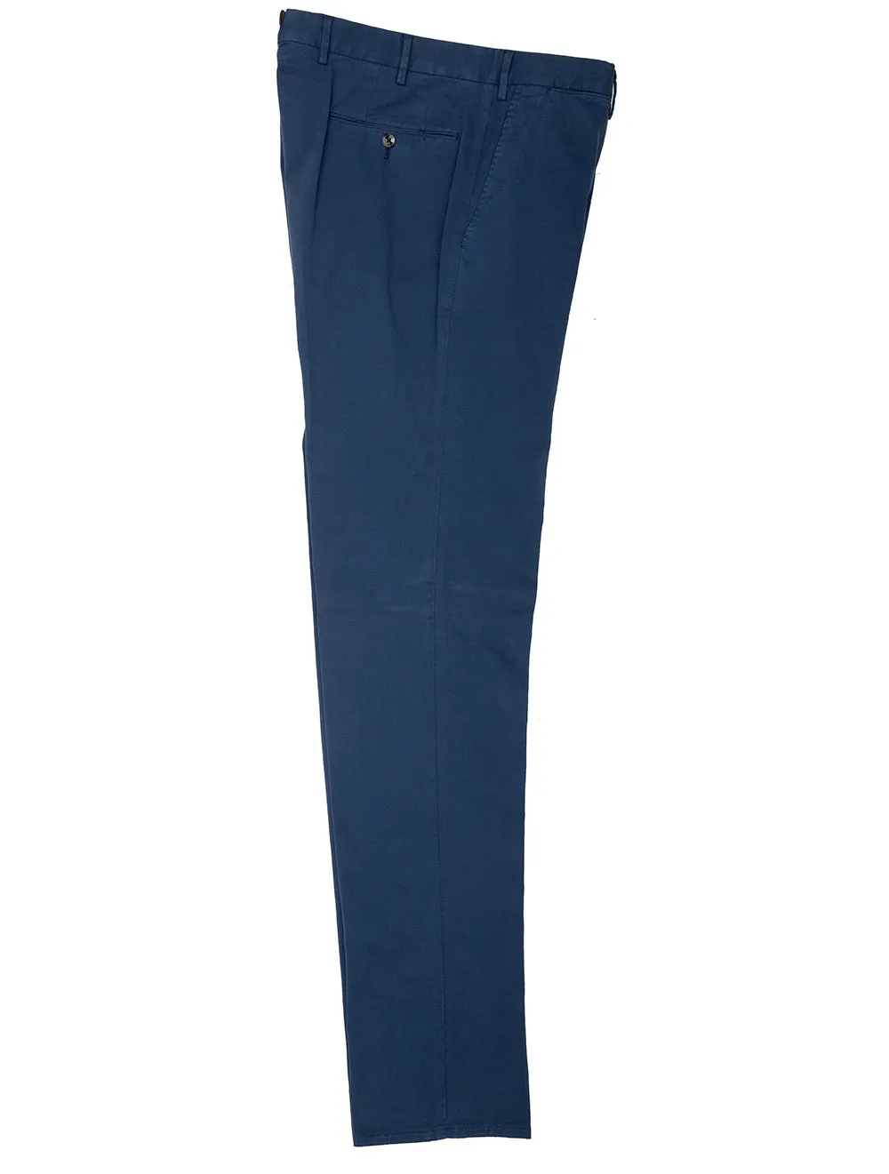 Baumwoll-Chinohose Blau