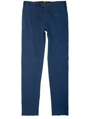 Baumwoll-Chinohose Blau
