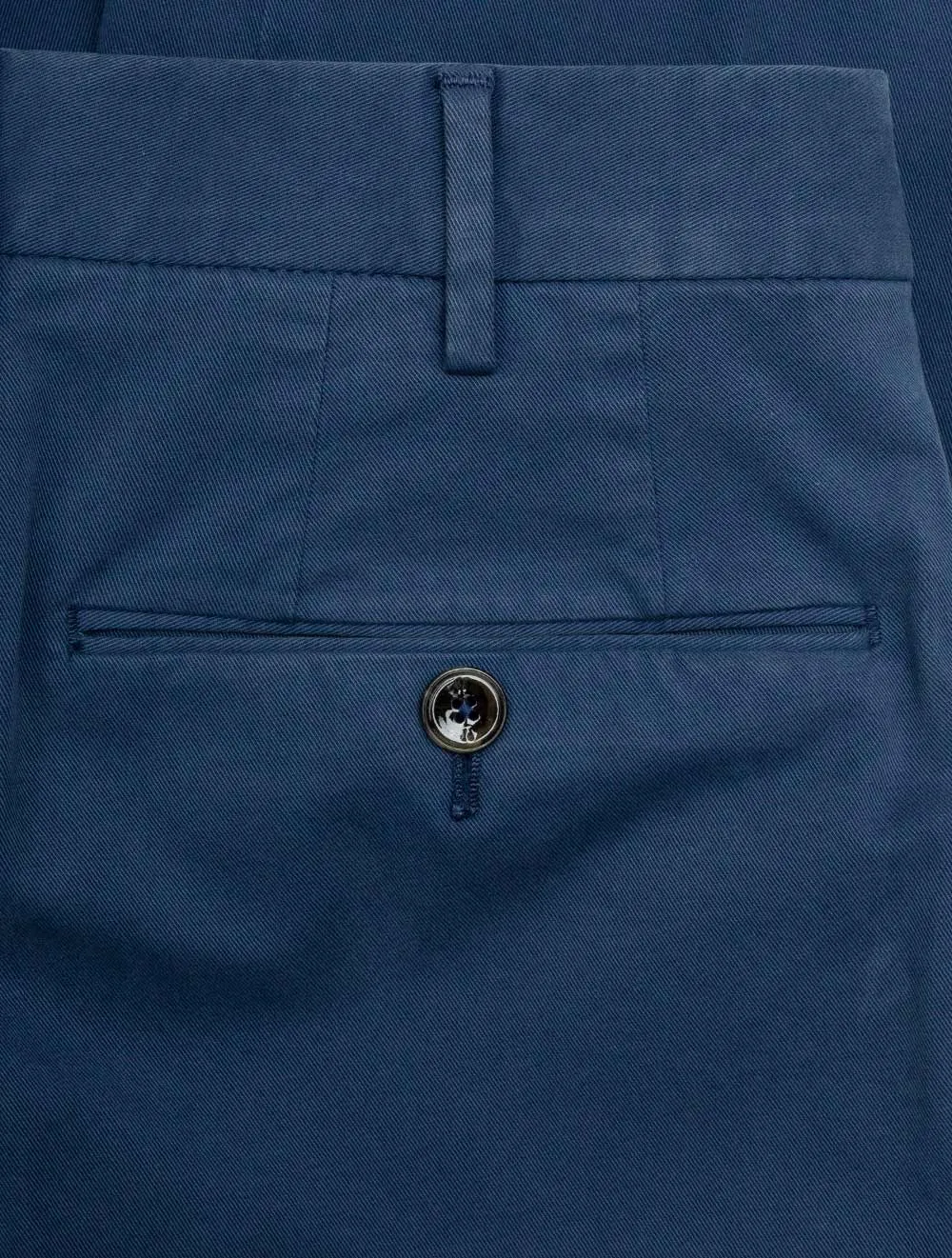 Baumwoll-Chinohose Blau