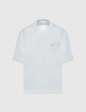 BAUMWOLLE-JERSEY-T-SHIRT