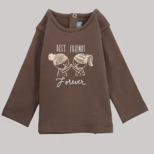 Niedliches Mädchen Langarm T-Shirt