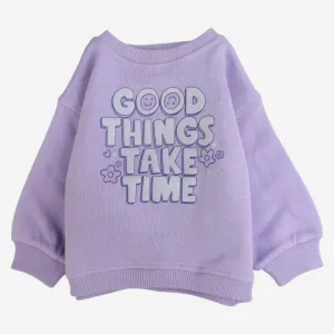Niedriges Langarm-Sweatshirt