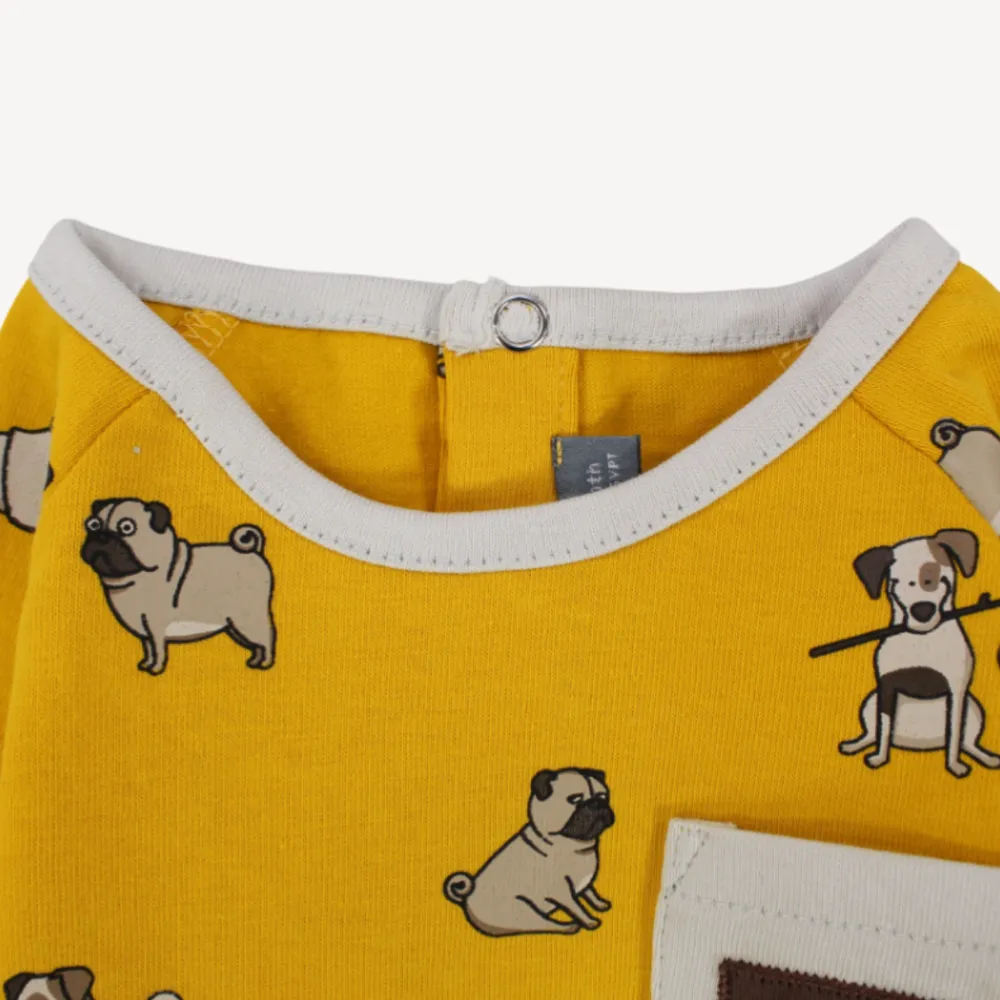 Niedliche Welpen Langarm T-Shirt